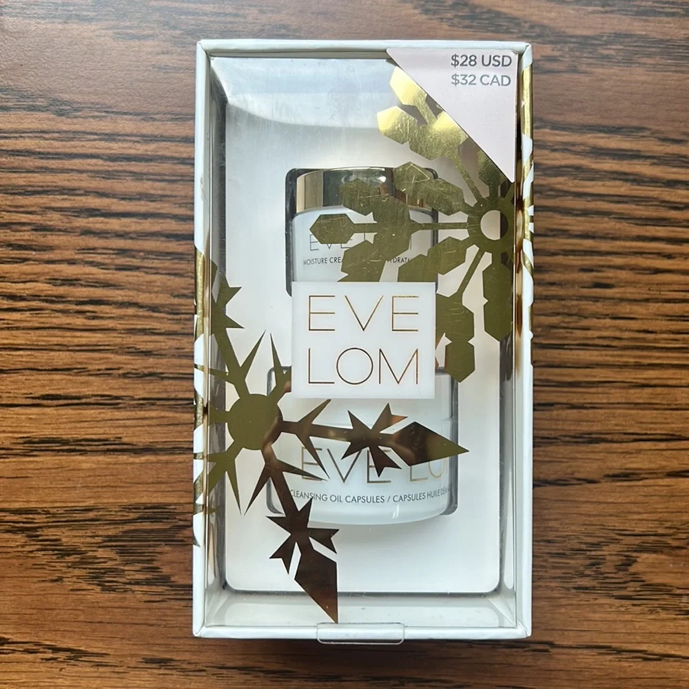 New, EVE LOM Begin & End Ornament Travel set.
